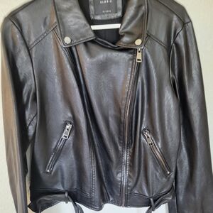Elodie Sleek Black Leather Jacket